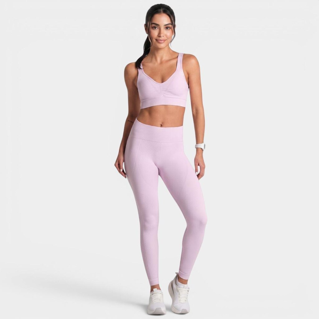 Top Esportivo Lupo Af Basic Com Bojo Removível - Lilás - G