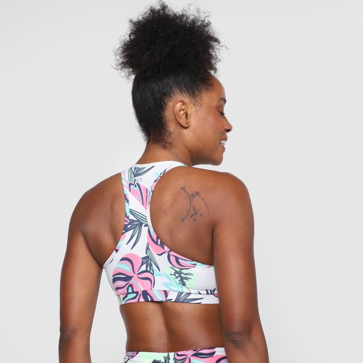 Top Estilo Do Corpo Aruba Estampado Feminino - 1