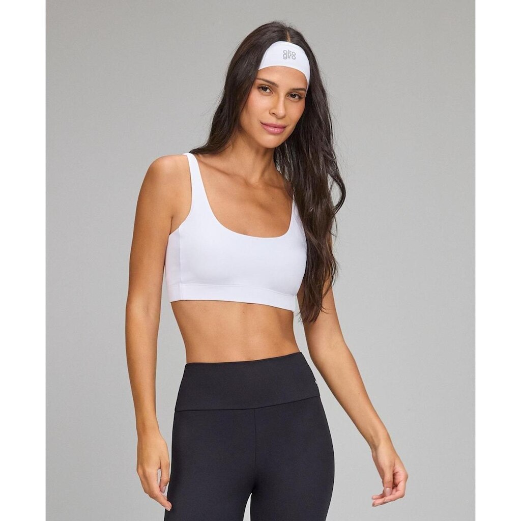 Top Eterno Regata Alto Giro Branco Optico