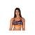 Top Everlast Ever Cross Alça Dupla Feminino - Preto+Laranja