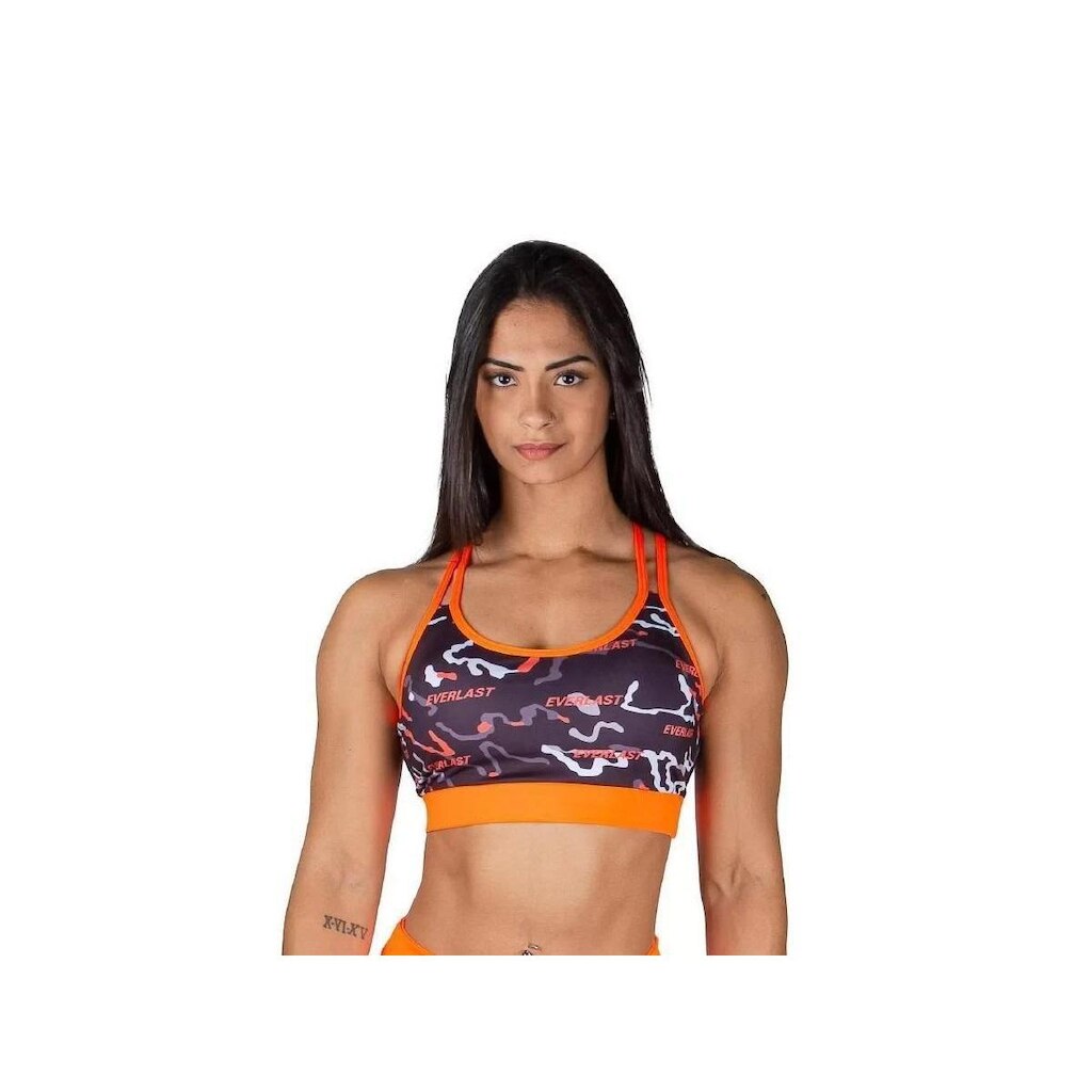 Top Everlast Ever Cross Alça Dupla Feminino