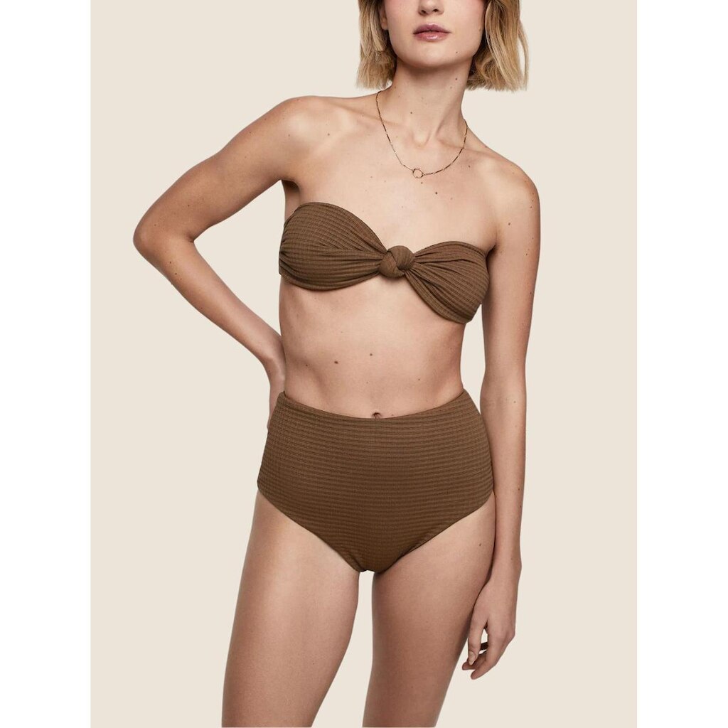Top Feminino Biquini Tweed com Nó Dzarm