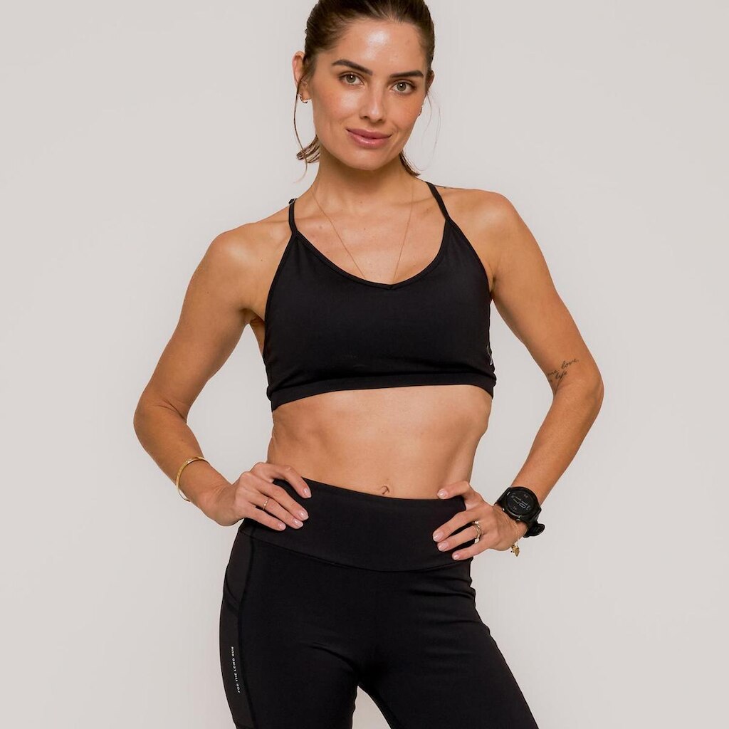 Top Feminino Com Alça Fina Ajustável All Out Training