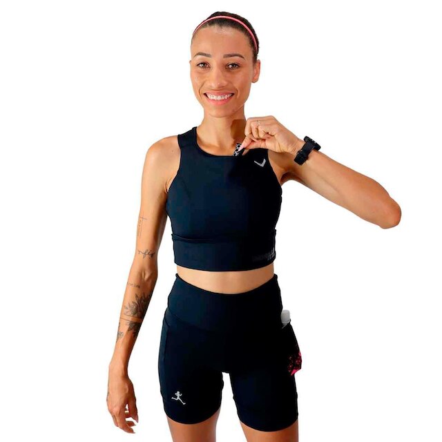 Top Feminino Indrills All Black Preto