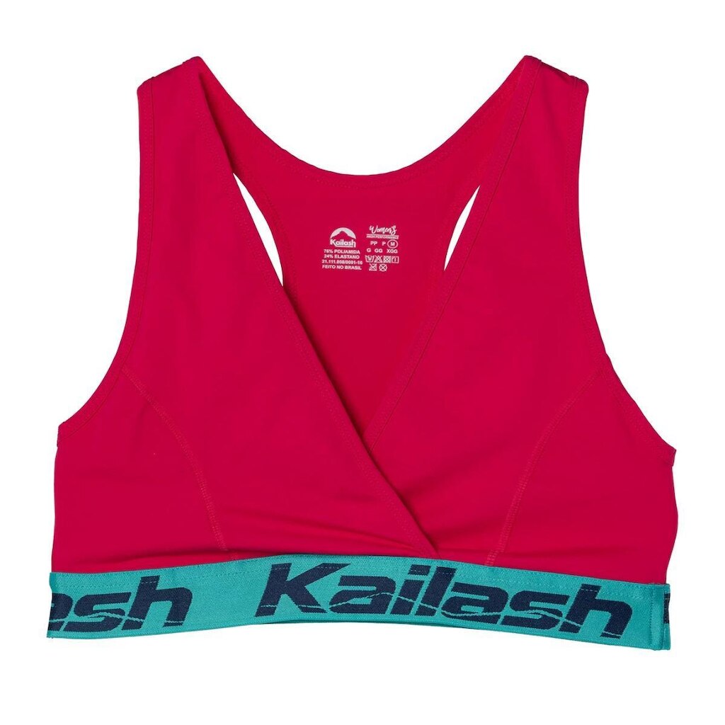 Top Feminino Trançado Com Bolso Summit Kailash