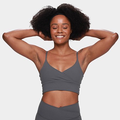 Top Fila Alça Fina Touch Gym Feminino - Feminino