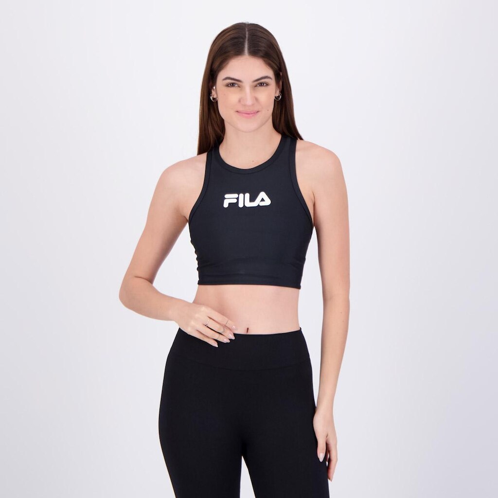 Top Fila Train Long Elastic II Feminino