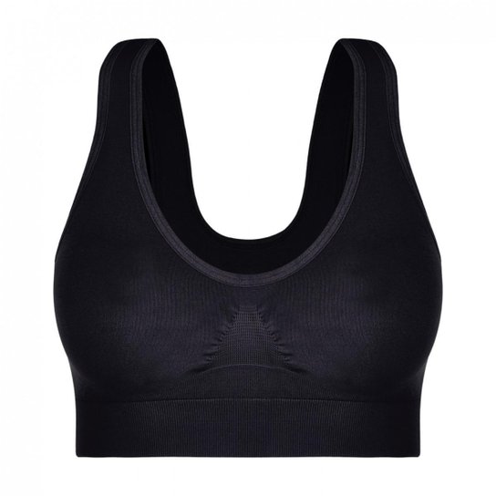 Top Fitness Esportivo Adulto Strong Regata Com Bojo Removível - Lupo Sport - Preto Menor preço em Top Fitness Esportivo Adulto Strong Regata Com Bojo Removível - Lupo Sport - Preto