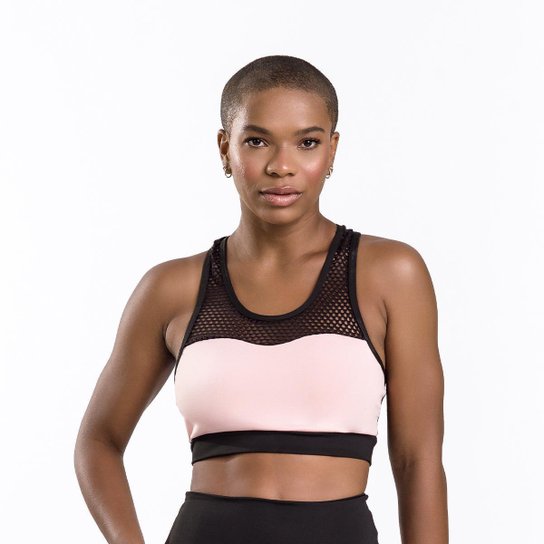 Top Fitness Games Preto com Rosê - Preto Menor preço em Top Fitness Games Preto com Rosê - Preto