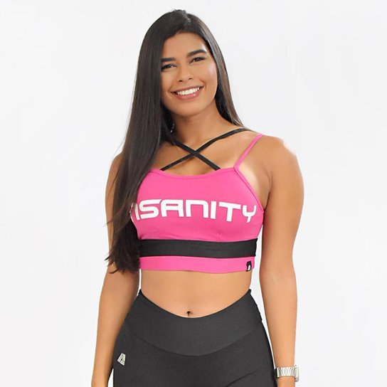 Top Fitness Suplex Insanity Brand Cor:Branco;Tamanho:GG - Rosa é ruim? Top Fitness Suplex Insanity Brand Cor:Branco;Tamanho:GG - Rosa é boa?
