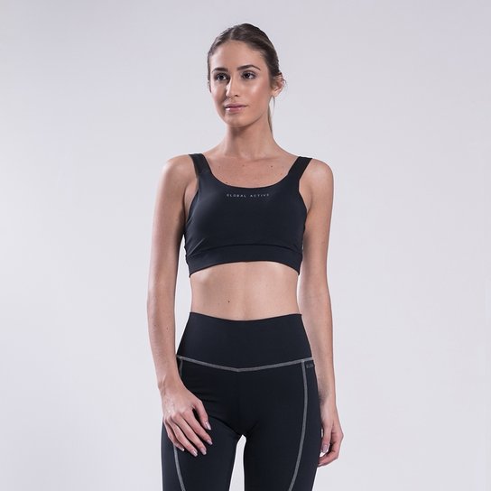 Top GxA Jet Black Dark - Preto