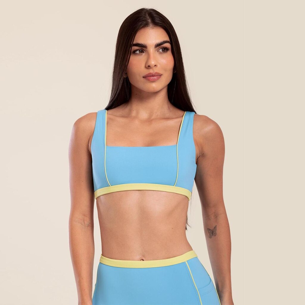 Top Horizon Blue Ivy Poliamida Donna Carioca