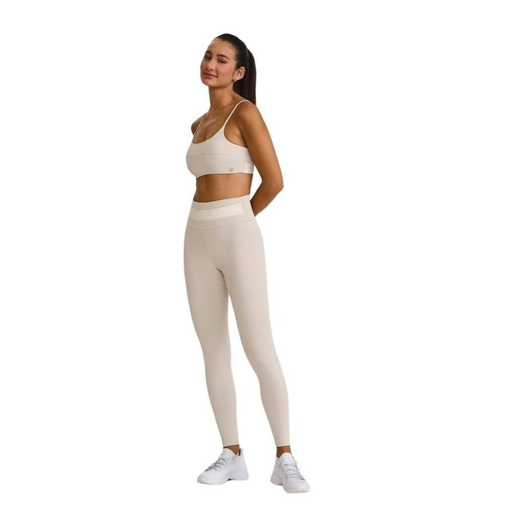 Top Hyper Elastico Exclusivo Caju Brasil Feminino-Off White