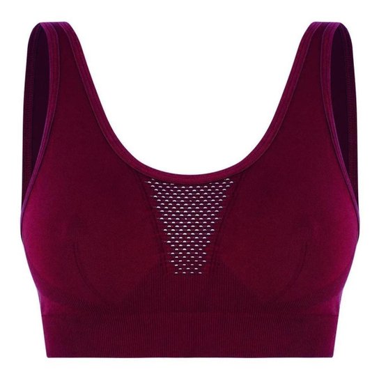 Top Lupo Af Attack Feminino - Vinho Menor preço em Top Lupo Af Attack Feminino - Vinho