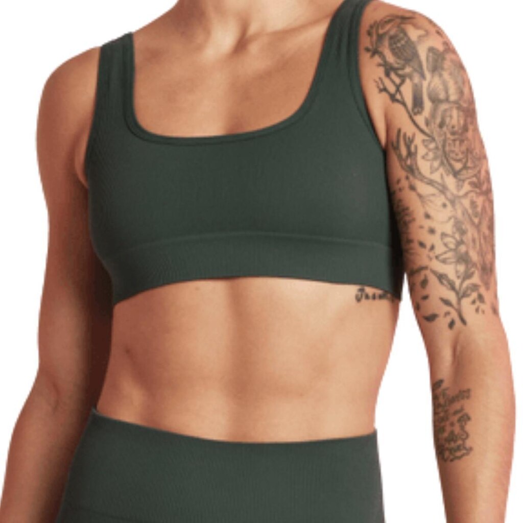 Top Lupo Canelado Basic Decote U Alças Largas Feminino