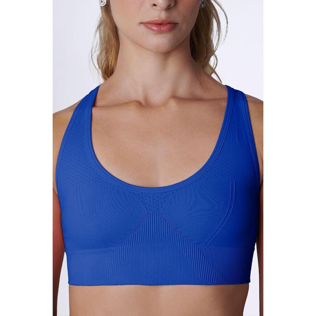 Top Lupo Up Control - Azul Royal - Tam Gg