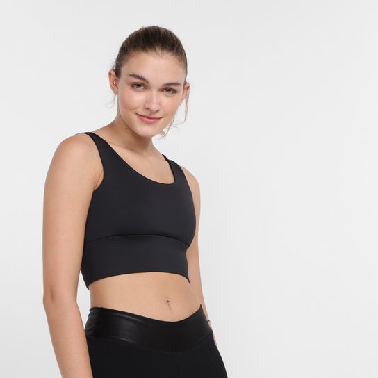 Top Mizuno Run Easy Média Sustentação Feminino - Preto+Rosa Menor preço em Top Mizuno Run Easy Média Sustentação Feminino - Preto+Rosa