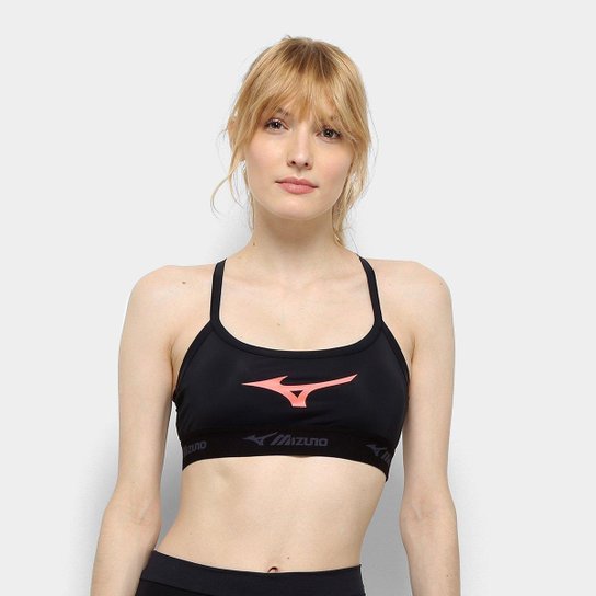 Top Mizuno Up Alça New - Preto Menor preço em Top Mizuno Up Alça New - Preto