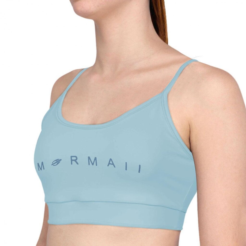 Top Mormaii Dupla Face Beach 2972 Azul Claro e Rosa