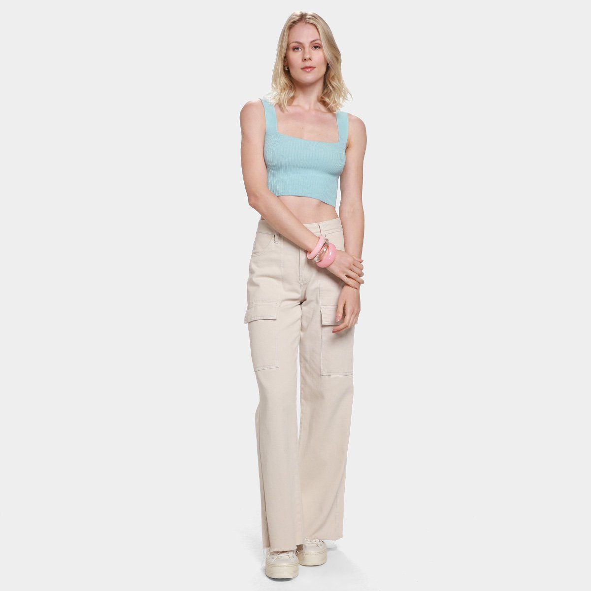 Top My Favorite Things Tricot Alças - 3