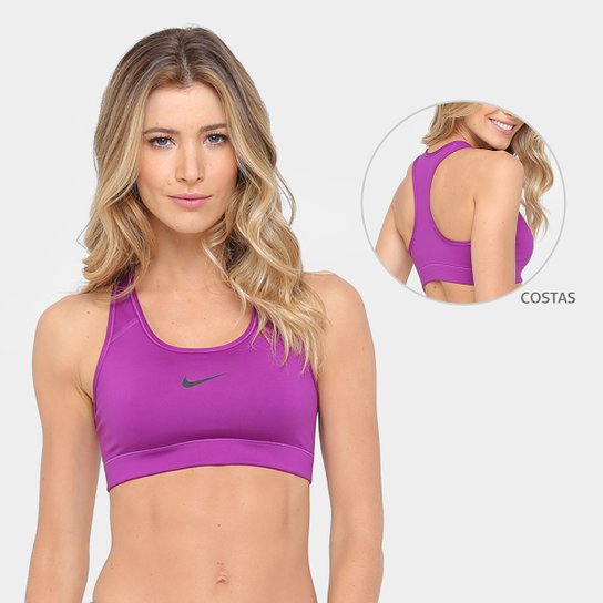 Top Nike Sport Pro Média Sustenção - Violeta