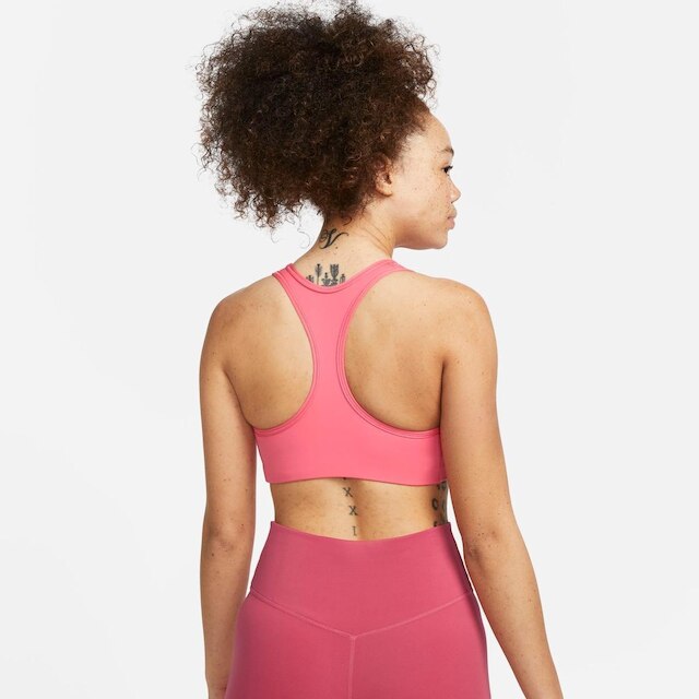 Nike Top Rosa Top Nike Swoosh Feminino - Rosa | Netshoes
