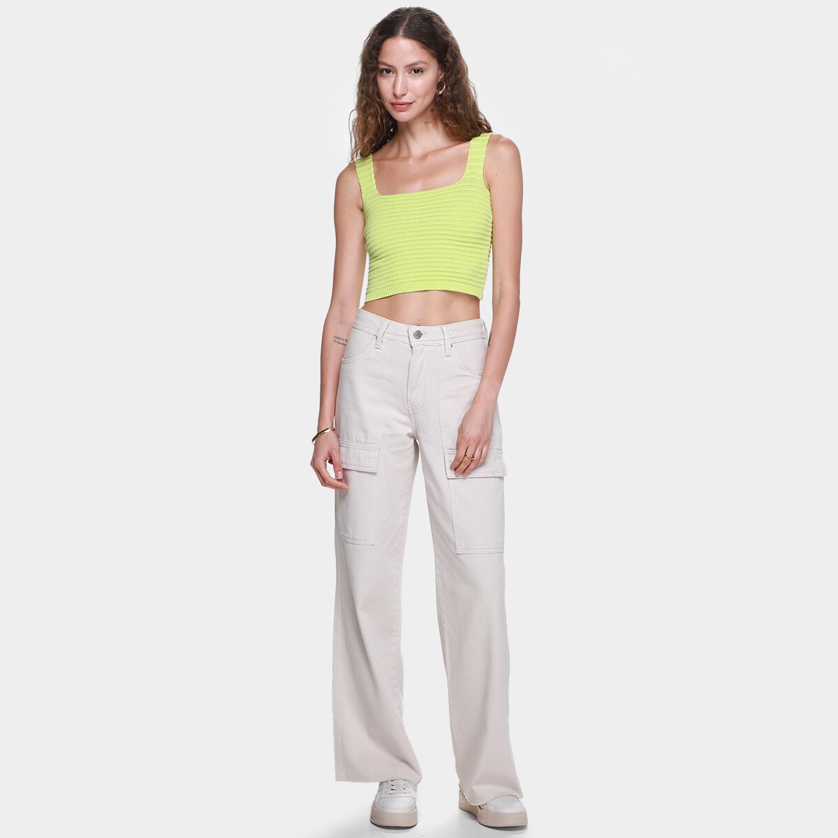 Top Oh, Boy!Tricot Canelado Feminino - 3