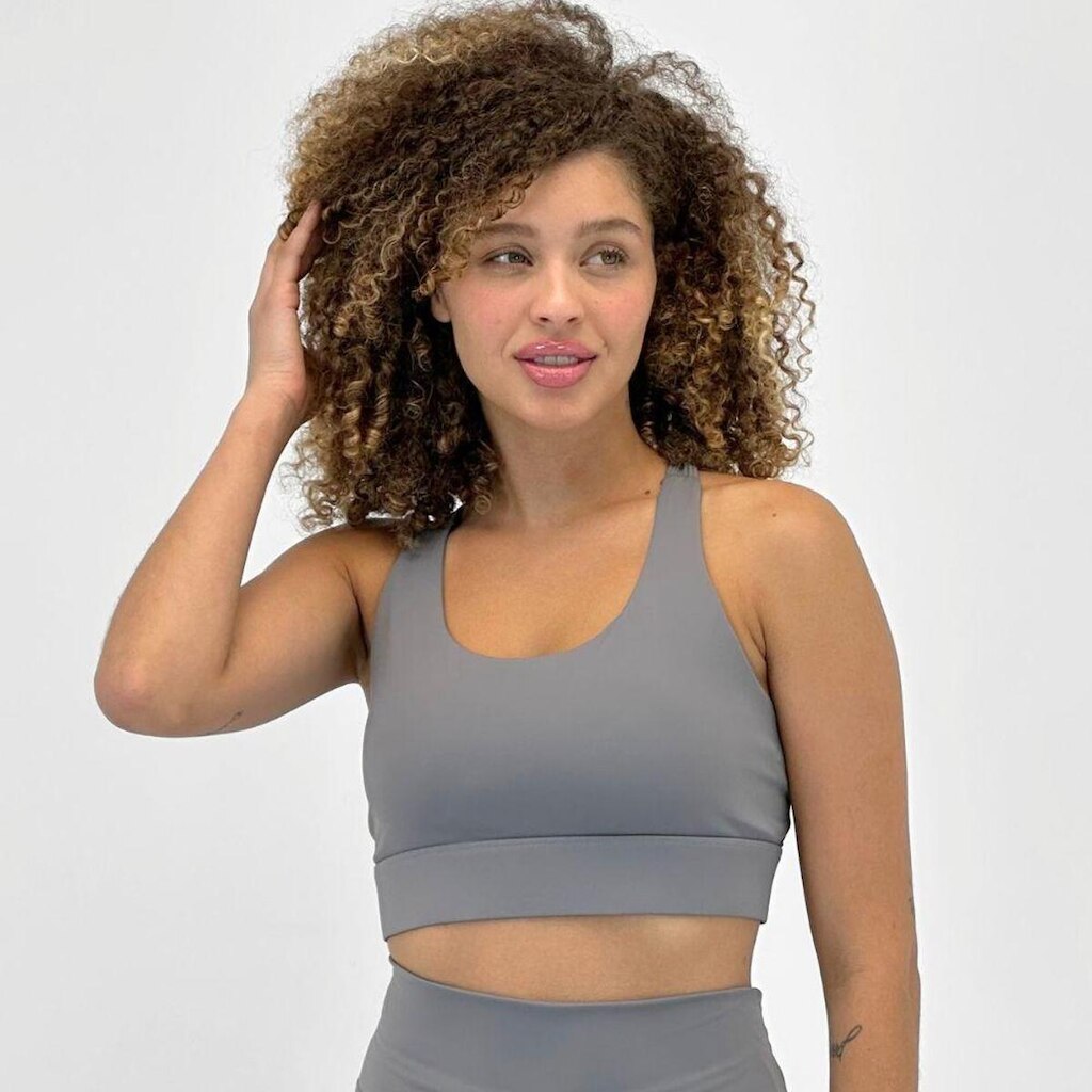 Top Pacific Blue Nadador com Bojo Feminino