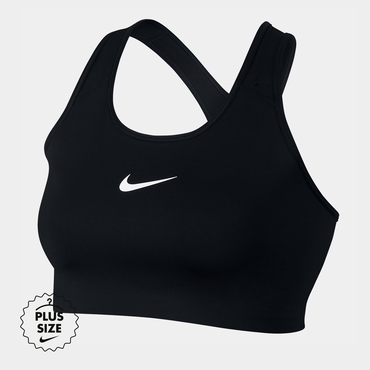 Top Plus Size Nike Plus Swoosh Média Sustentação - Main Image