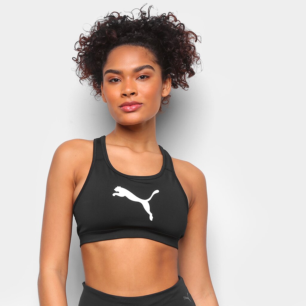 Top Puma 4Keeps Bra Média Sustentação