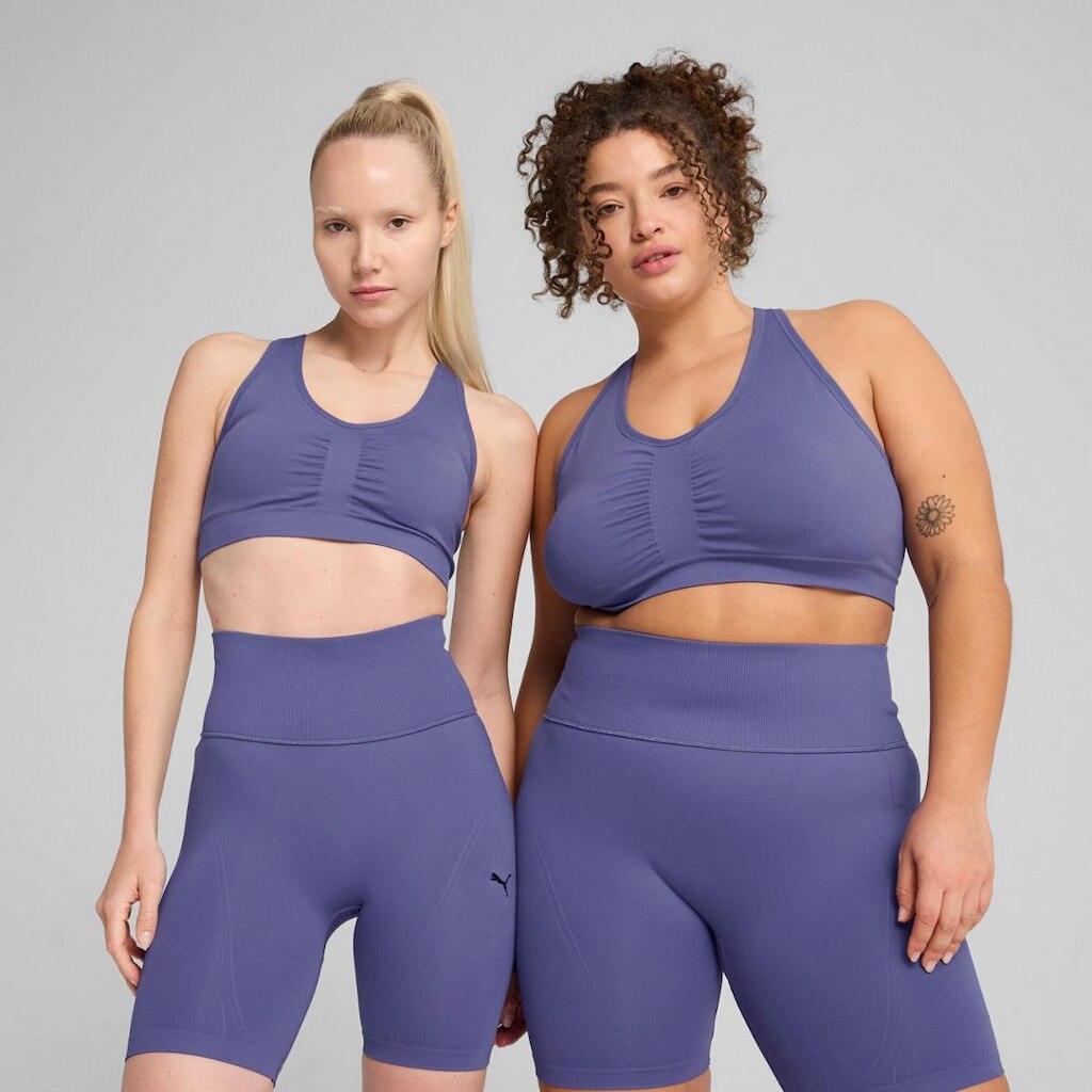 Top Puma de Treino Mid Impact 4Keeps Shapelux Feminino