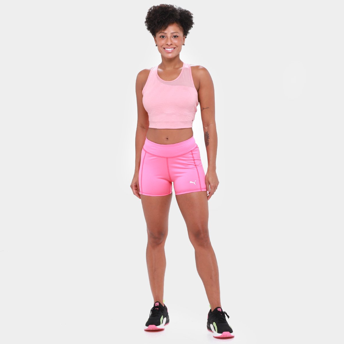 Top Puma Mid Impact Flawless BRA Média Sustentação - 3