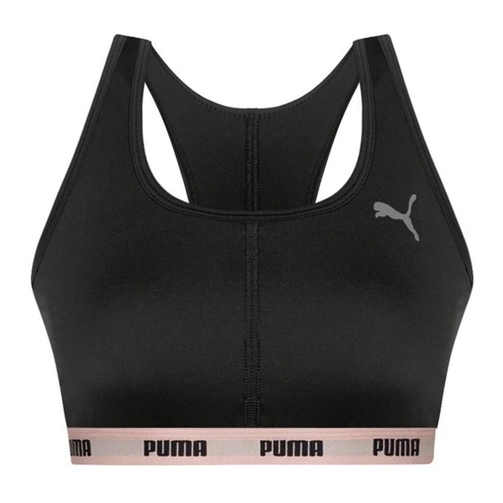 Top Puma Nadador C/ Bojo  M ROSA/PRETO