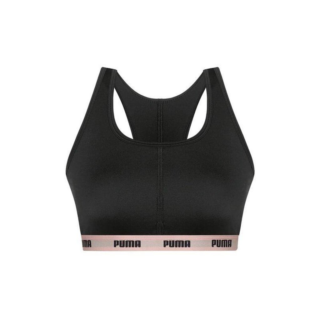 Top Puma Nadador Com Bojo Feminino - Preto