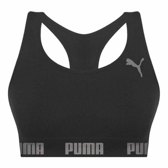 Top Puma Nadador Sem Costura Feminino - Preto é ruim? Top Puma Nadador Sem Costura Feminino - Preto é boa?