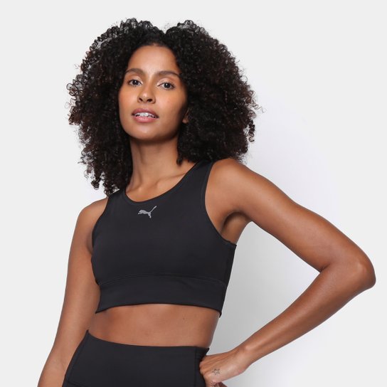 Top Puma RTG Cropped Média Sustentação - Preto é ruim? Top Puma RTG Cropped Média Sustentação - Preto é boa?
