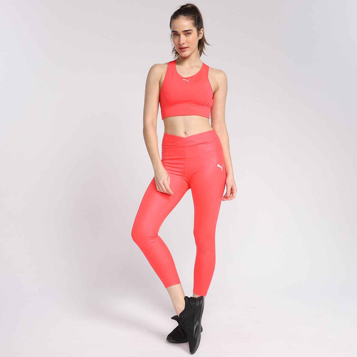 Top Puma RTG Cropped Média Sustentação - 3