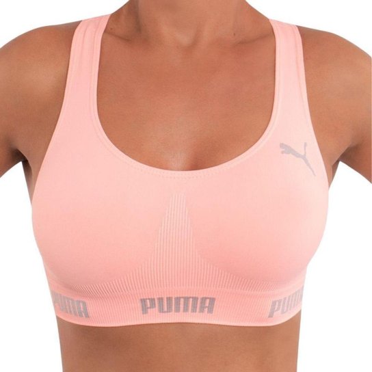 Top Puma Sem Costura e Bojo Costas Nadador Fitness Original - Rosa é ruim? Top Puma Sem Costura e Bojo Costas Nadador Fitness Original - Rosa é boa?