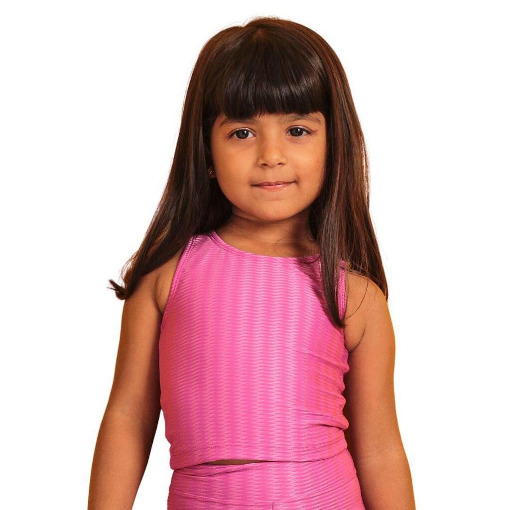 Top Regata Infantil Rosa - Magenta