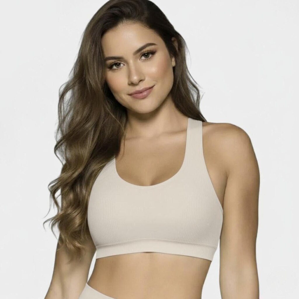 Top Selene Seamless Sem Bojo Feminino
