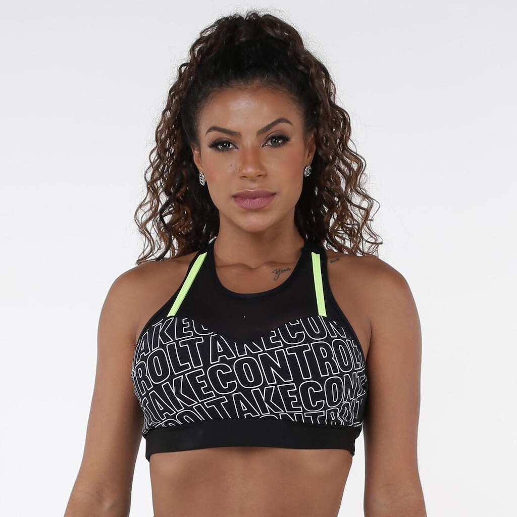 Top Sportive Poliamida Com Bojo Donna Carioca