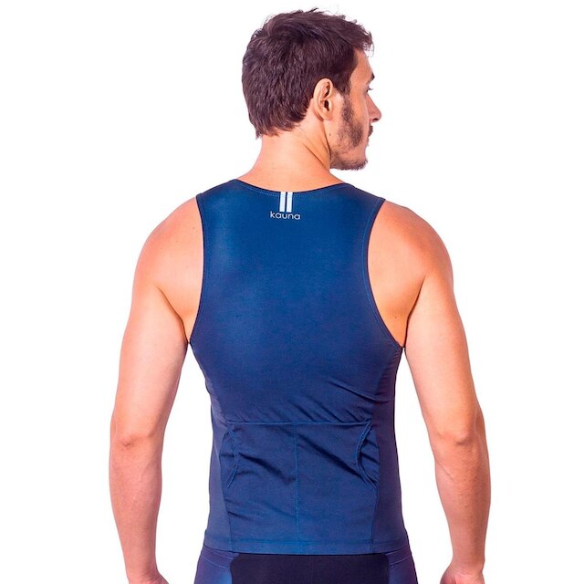 TOP TRIATHLON CAMISA SEM MANGAS TRIATHLON ELITE SMOOTH PROTEÇÃO UV 50+ KAUNA