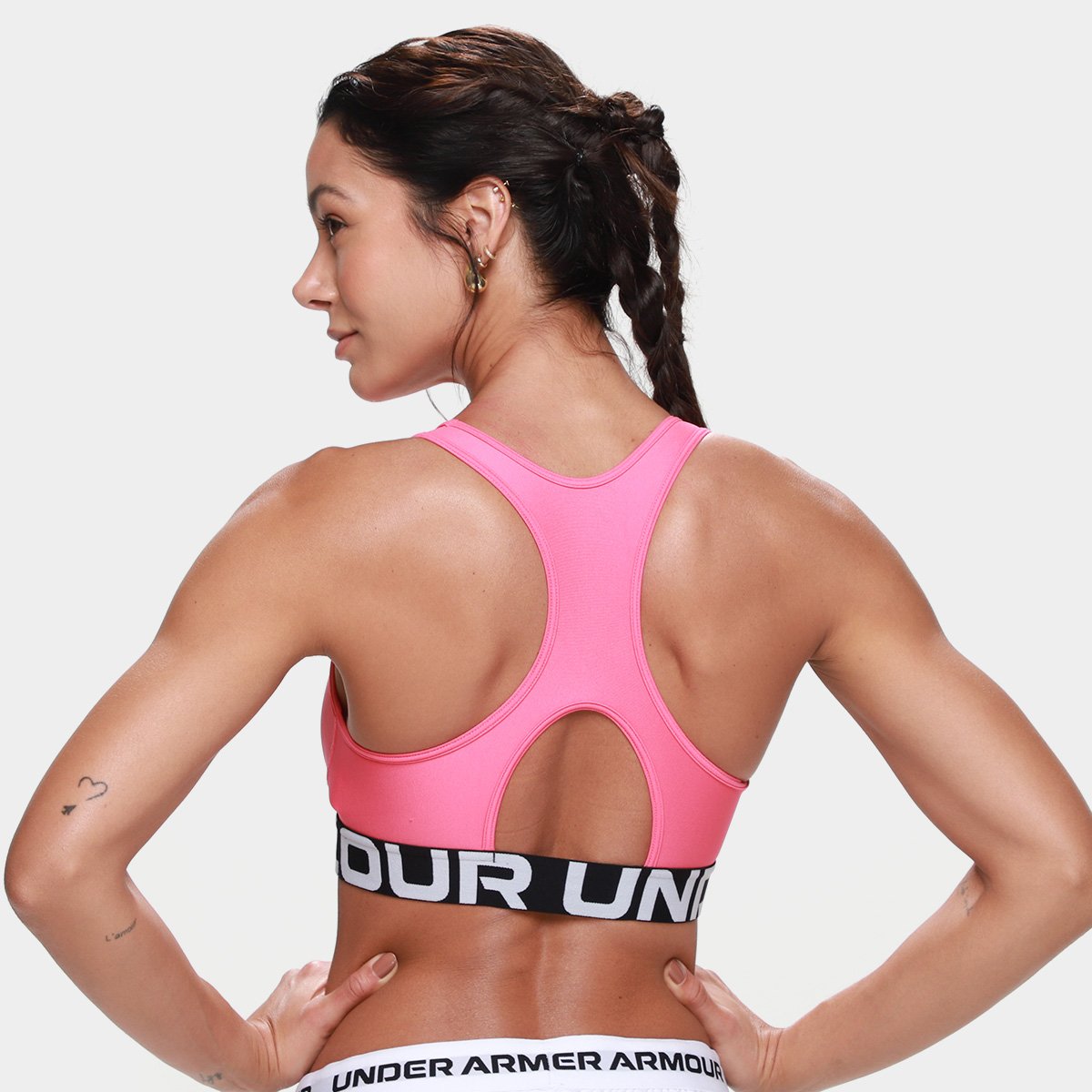 Top Under Armour HG Authentics Mid Feminino - 1