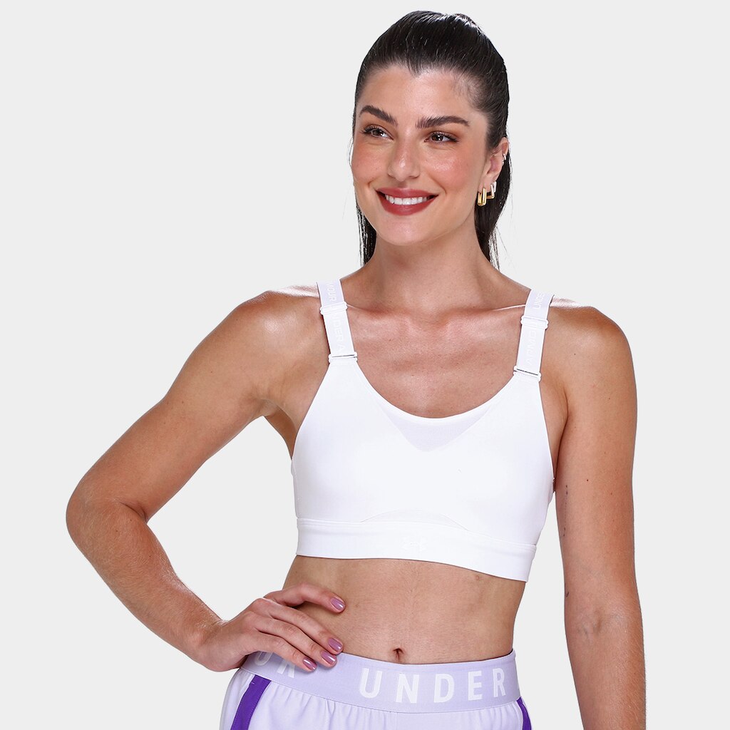 Top Under Armour Infinity High 2.0 Feminino