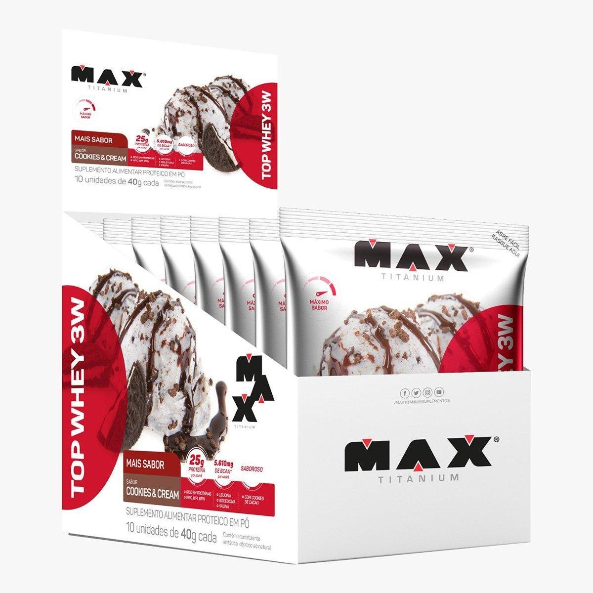 whey 3w max titanium netshoes