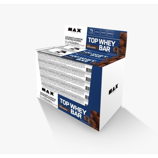 Top Whey Bar 12 unidades 41g Max Titanium é ruim? Top Whey Bar 12 unidades 41g Max Titanium é boa?