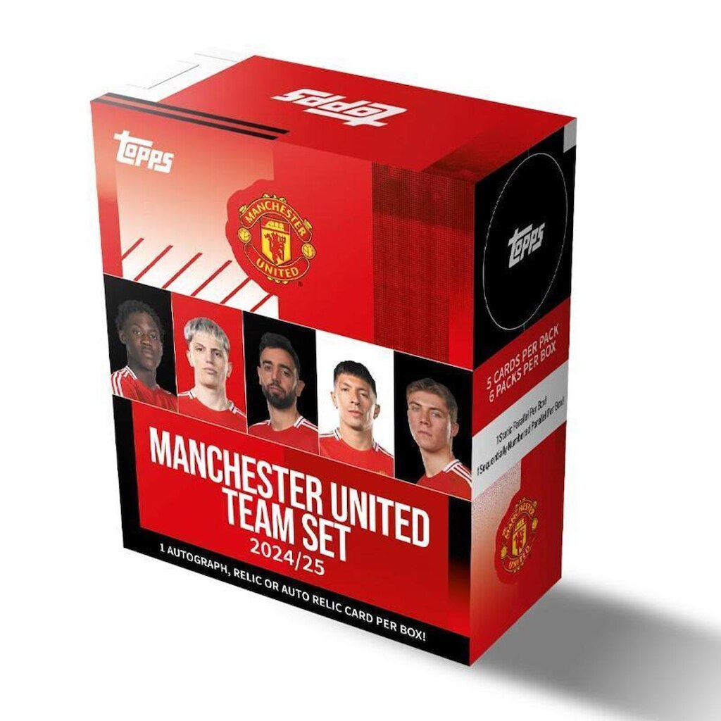 Topps 2024/25 Manchester United Team Set