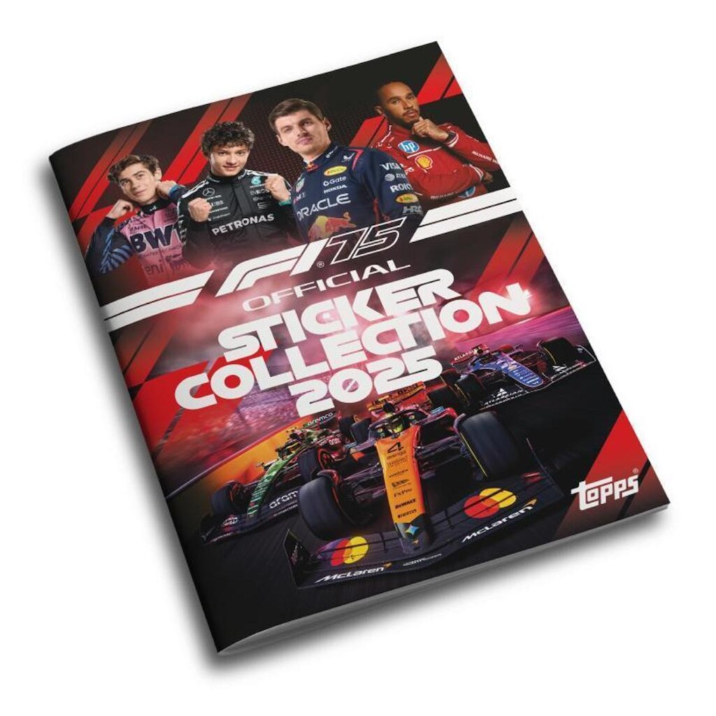 Topps 2025 Formula 1 Kit completo de Album + Figurinhas