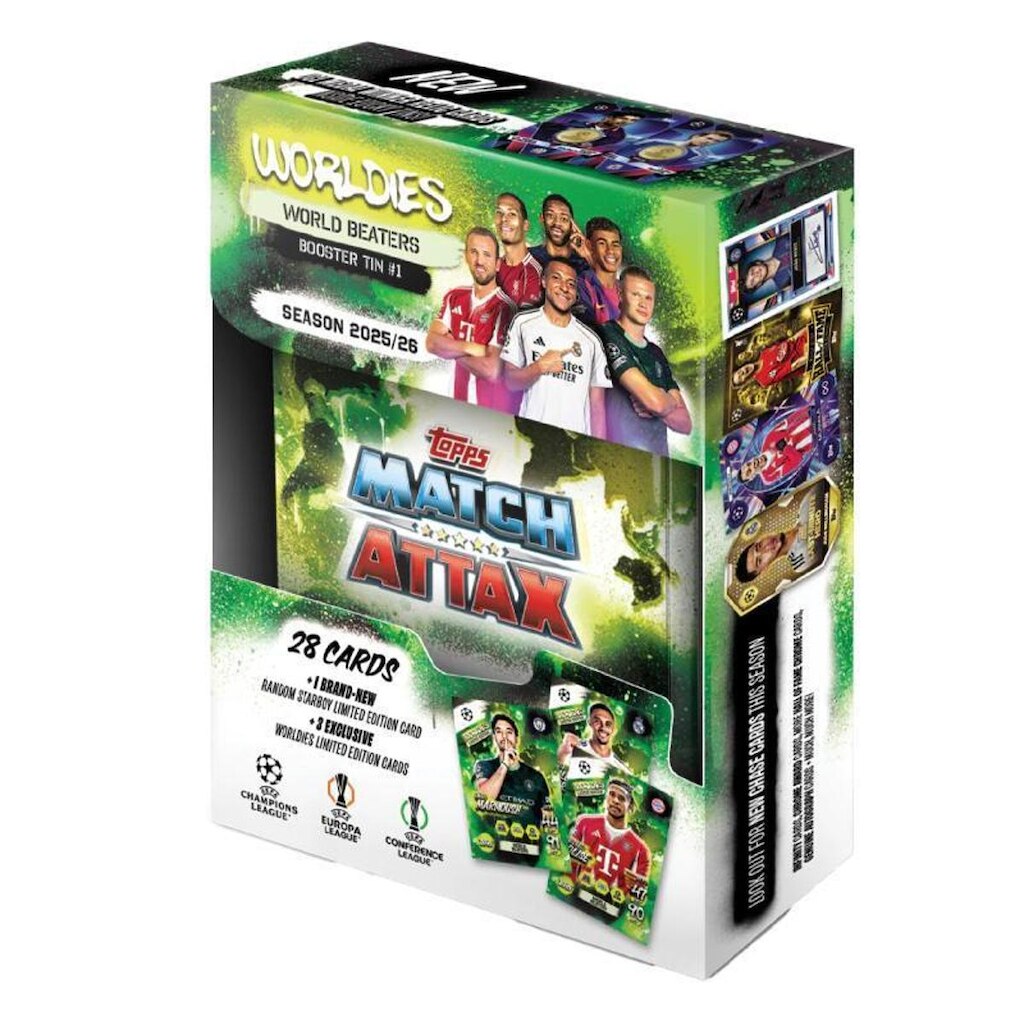 Topps 2025/2026 UEFA Club Competition Match Attax - Mini Lata World Beaters
