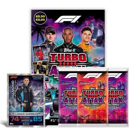 Topps Cards Formula 1 2023 Turbo Attax - Starter Pack